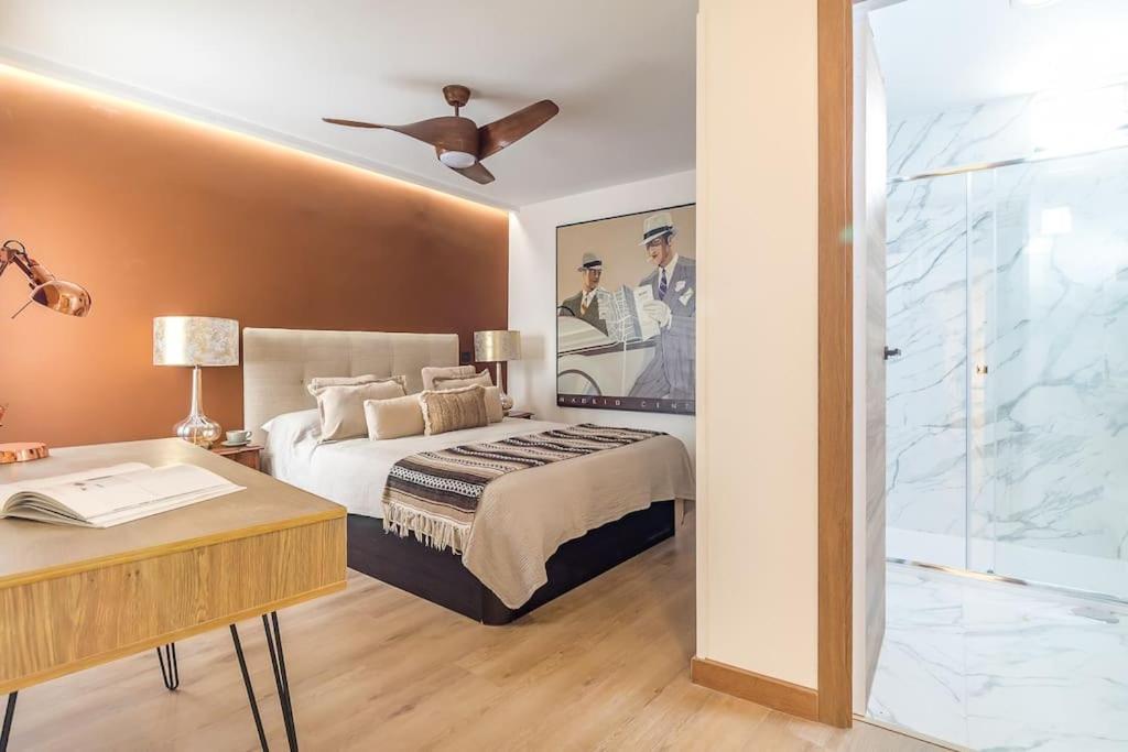 Apartamento Reformado Y Tranquilo Junto A Gran Via Madrid Dış mekan fotoğraf