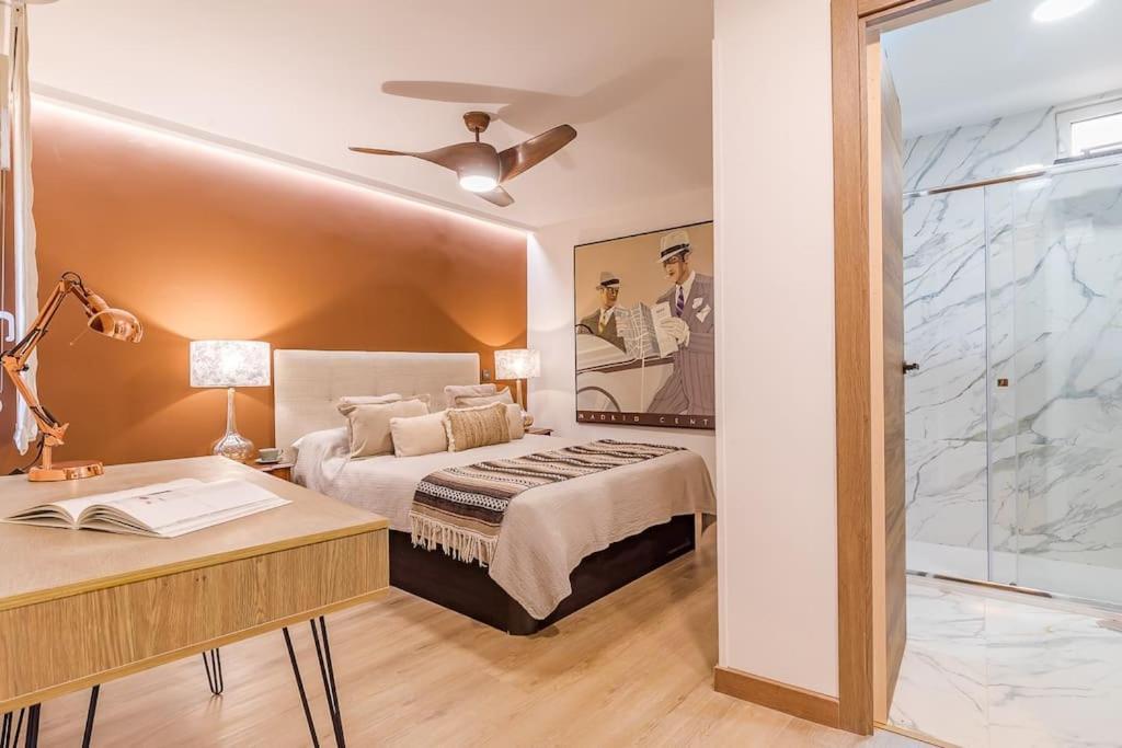 Apartamento Reformado Y Tranquilo Junto A Gran Via Madrid Dış mekan fotoğraf